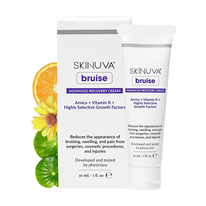 Skinuva® Bruise Advanced Recovery Cream (1 oz) | Topical Bruise Cream, Made with Growth Factors,... | Amazon (US)