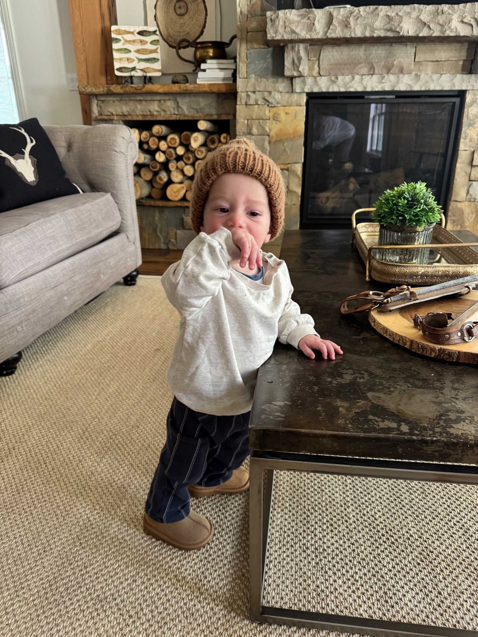 Toddler boy outfit!! Beanie is from Huggalugs

#LTKKids #LTKSeasonal #LTKBaby