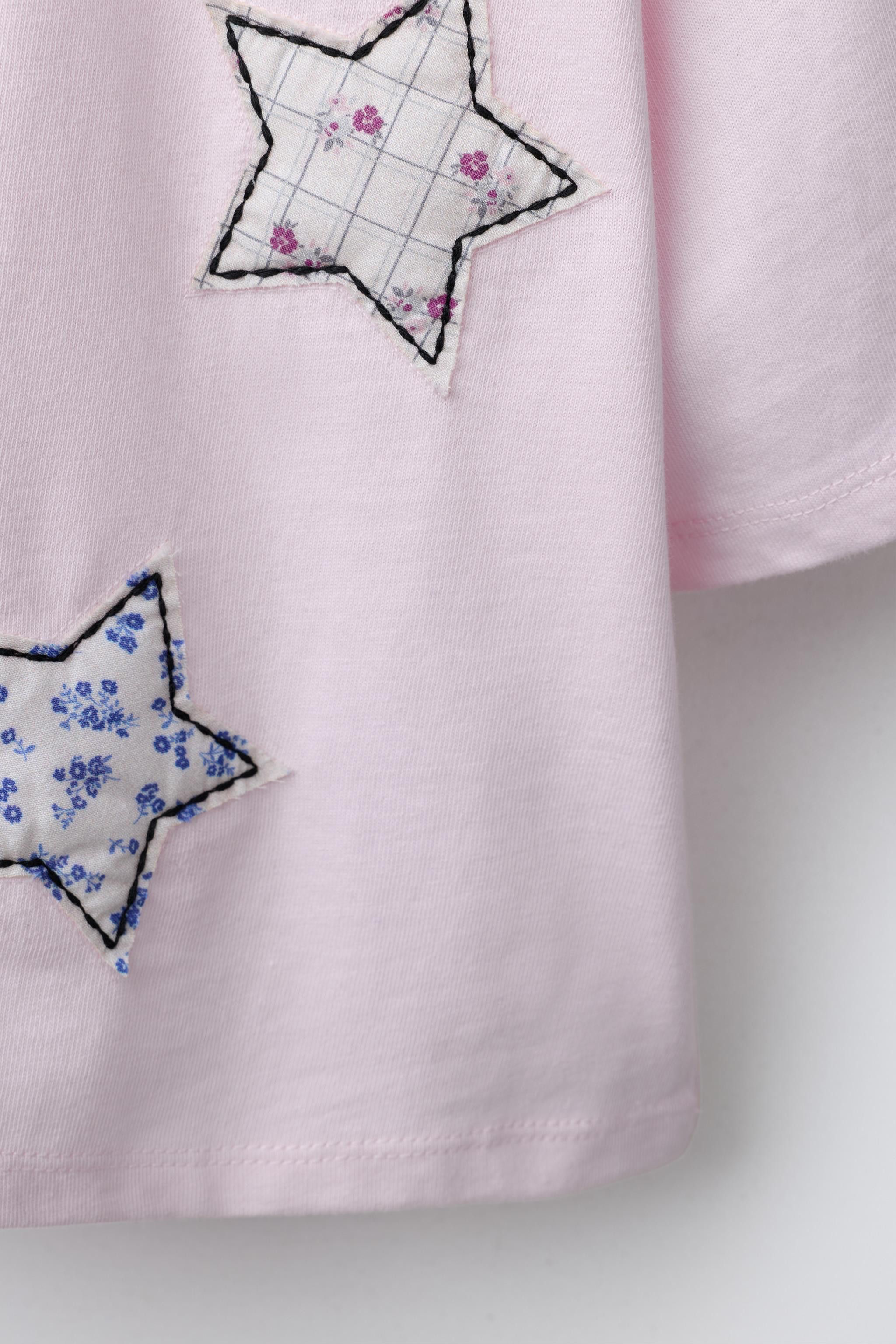 TEXT STAR PATCHES T-SHIRT | Zara US
