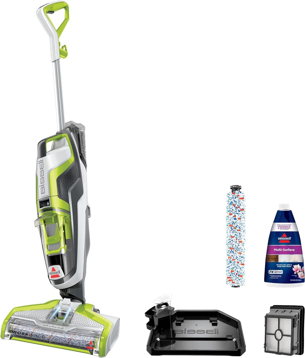 BISSELL CrossWave Floor and Area Rug Cleaner, Wet-Dry Vacuum with Bonus Brush-Roll and Extra Filt... | Amazon (US)
