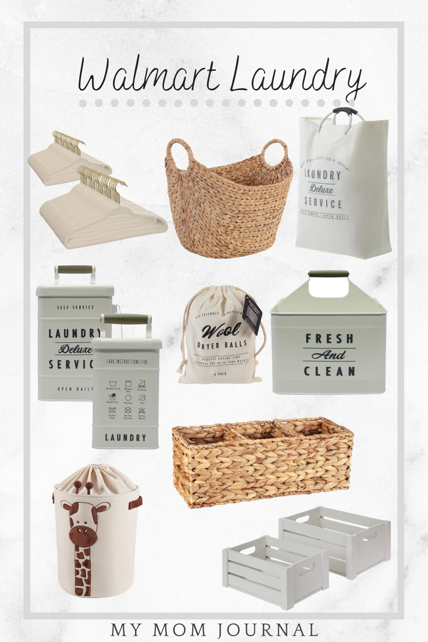 Walmart has the prettiest laundry items!

#walmartfinds #walmart #laundry #laundryroom #homedecor #walmartdecor 

#LTKhome #LTKsalealert #LTKunder50