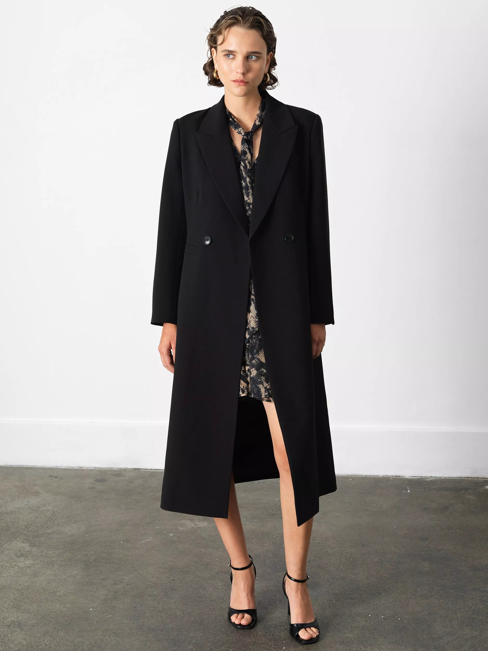 French Connection Azra Twill Structured Coat | John Lewis (UK)