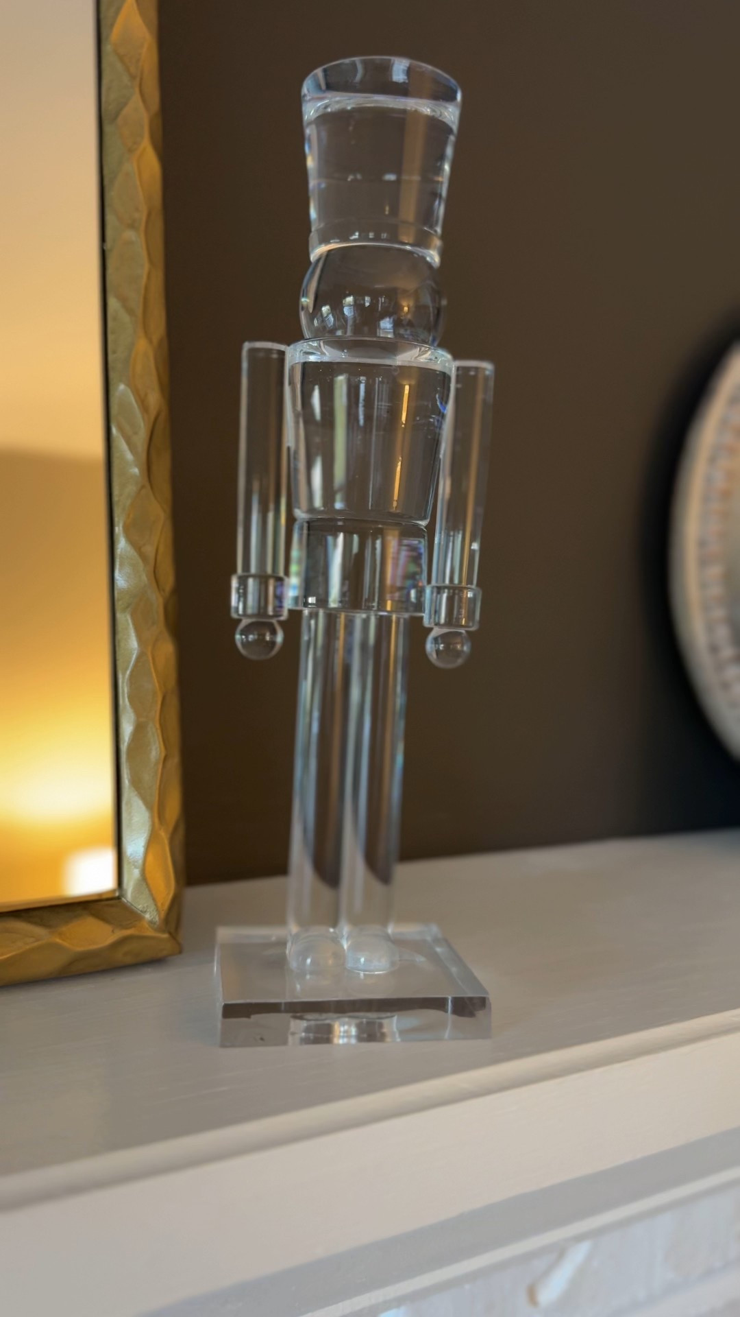 The viral acrylic nutcracker from Target is back! Sell out risk high. 

#christmasdecor #christmasdecorations #targethome #nutcrackerdecor 

Nutcracker, acrylic nutcracker, target nutcracker, Christmas decor, target holiday decor

#LTKHome #LTKSeasonal #LTKFindsUnder50