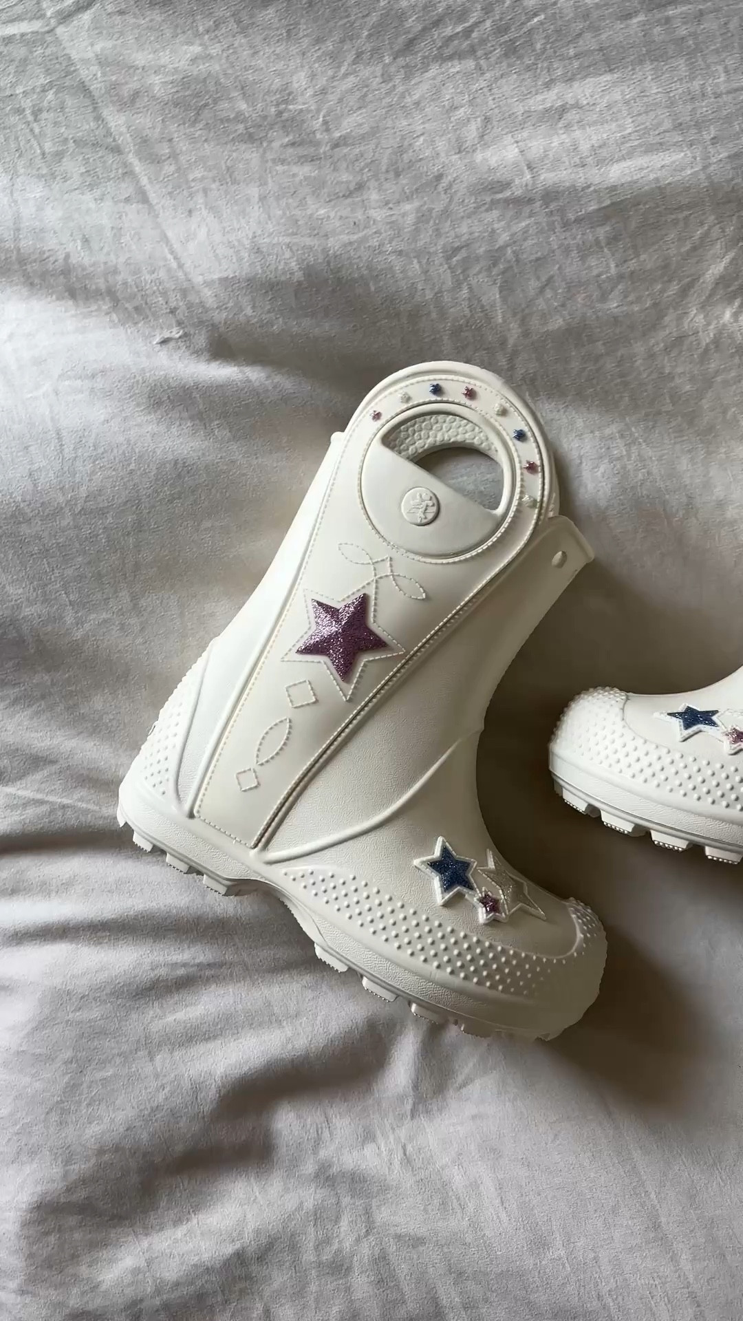 Crocs toddler kids western boots 
#toddlercrocs #kidcrocs 

#LTKKids #LTKBaby