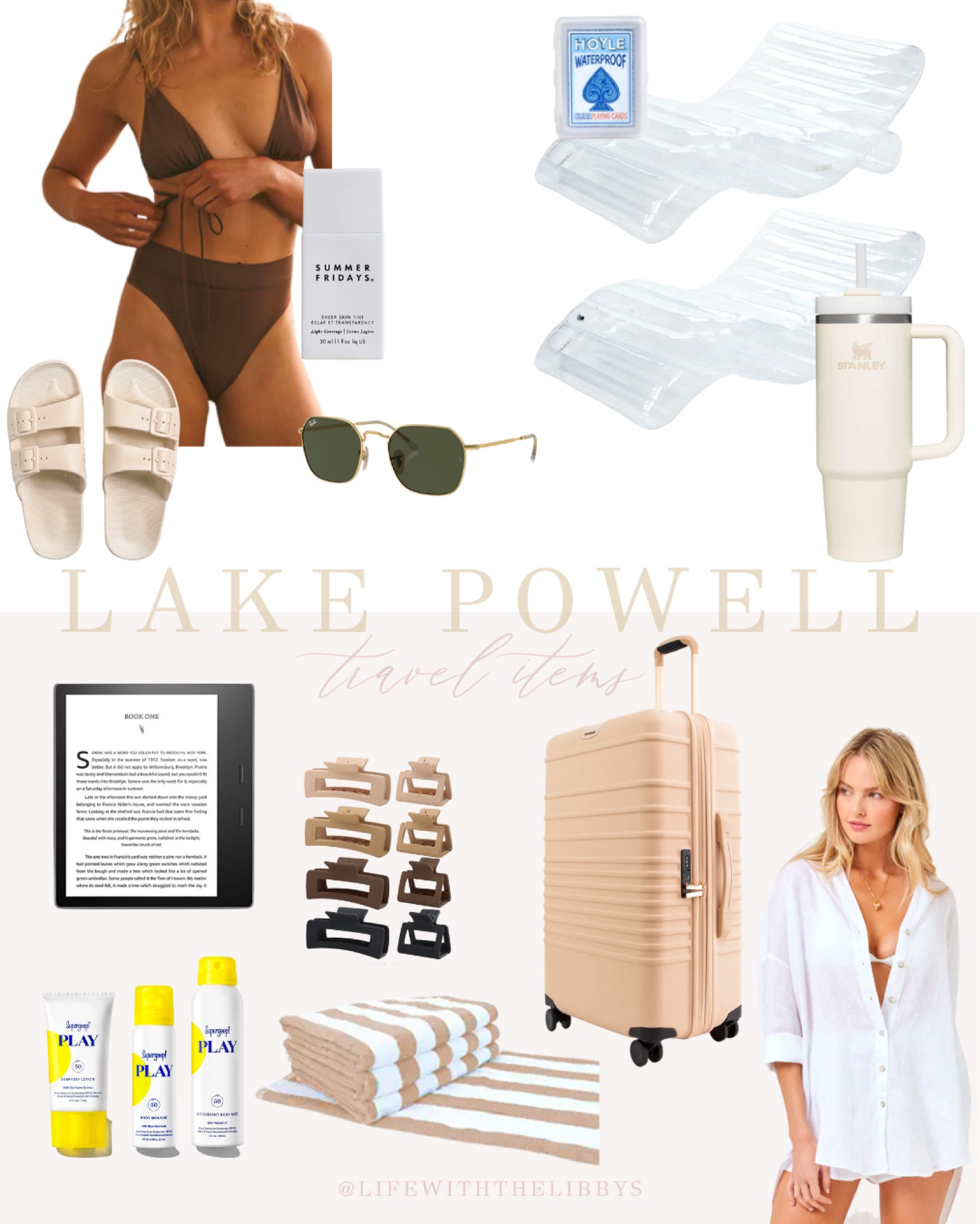 Travel must haves for Lake Powell houseboat vacation. 

#LTKtravel #LTKswim