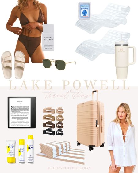 Travel must haves for Lake Powell houseboat vacation. 

#LTKtravel #LTKswim
