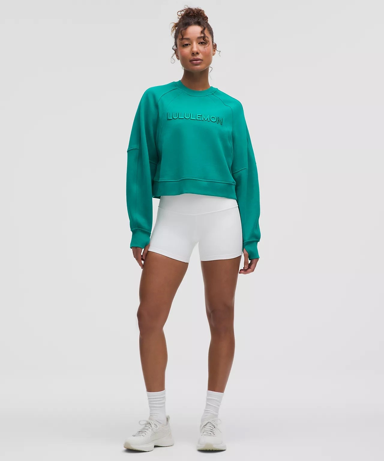 Lululemon on sale!🤩 Definitely getting another sweatshirt like this in teal. I have the passionate pink one. Love to wear these with scuba sweatpants. Linking a few other faves I’m loving including this adorable lavender backpack.💜 #lululemon #fitness #loungewear #travel #style 

#LTKActive #LTKSaleAlert #LTKSeasonal