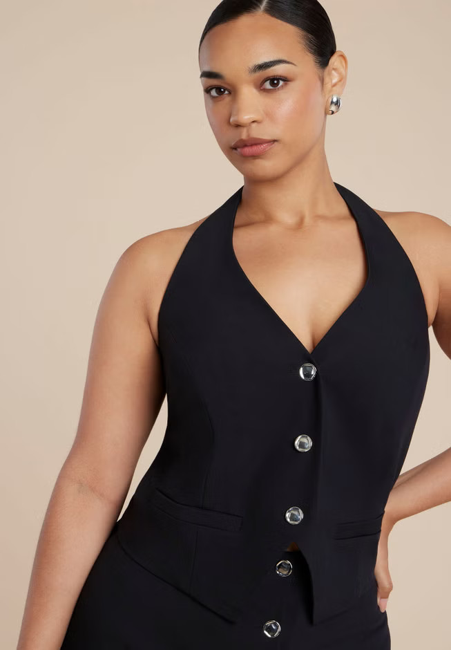 Halter Vest | Eloquii
