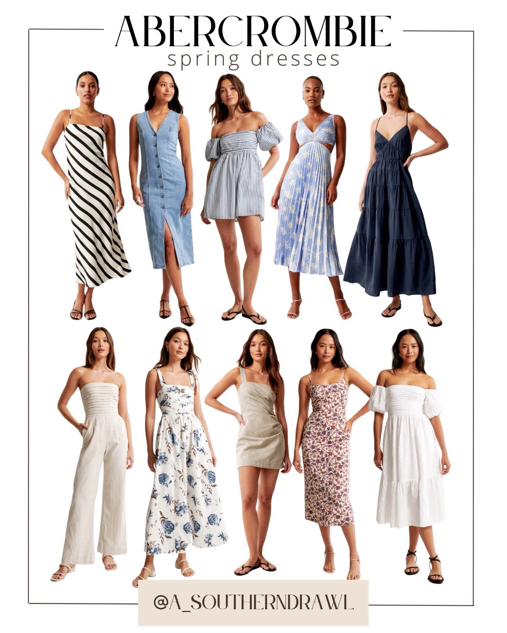 Abercrombie spring dresses! 

Abercrombie dresses - midi dress - maxi dress - mini dress - spring dresses - floral dresses - spring wedding - wedding guest dresses 

#LTKstyletip #LTKSeasonal #LTKsalealert