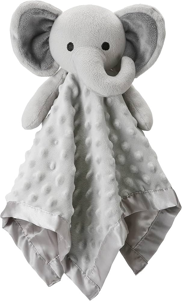 Pro Goleem Elephant Loveys for Babies Soft Security Blanket Baby Snuggle Toy Stuffed Animal Blank... | Amazon (US)