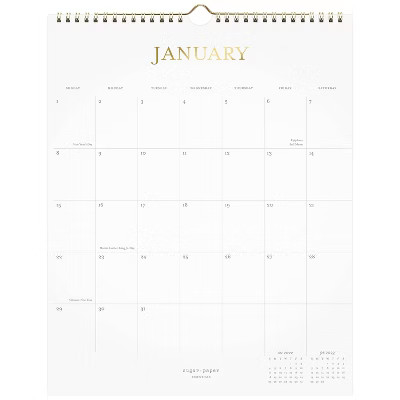 2023 Vertical Wall Calendar 15"x12" - Sugar Paper Essentials | Target