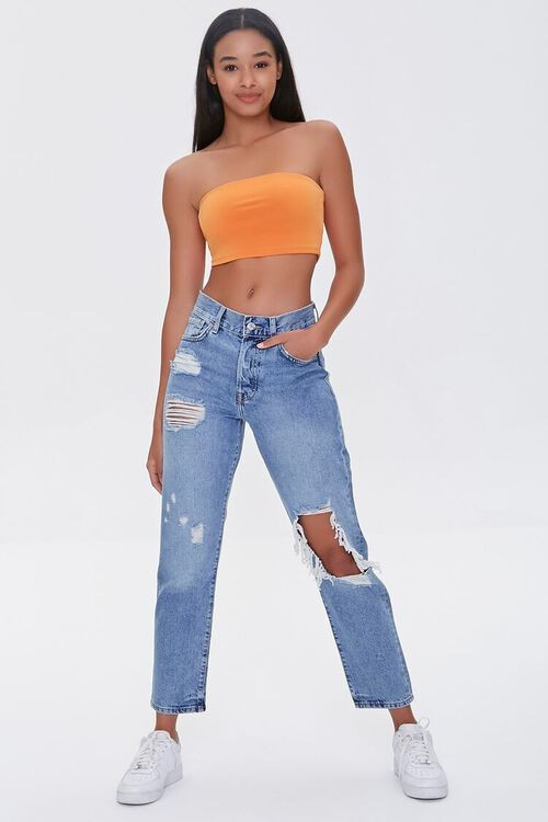Distressed Mom Jeans | Forever 21 (US)