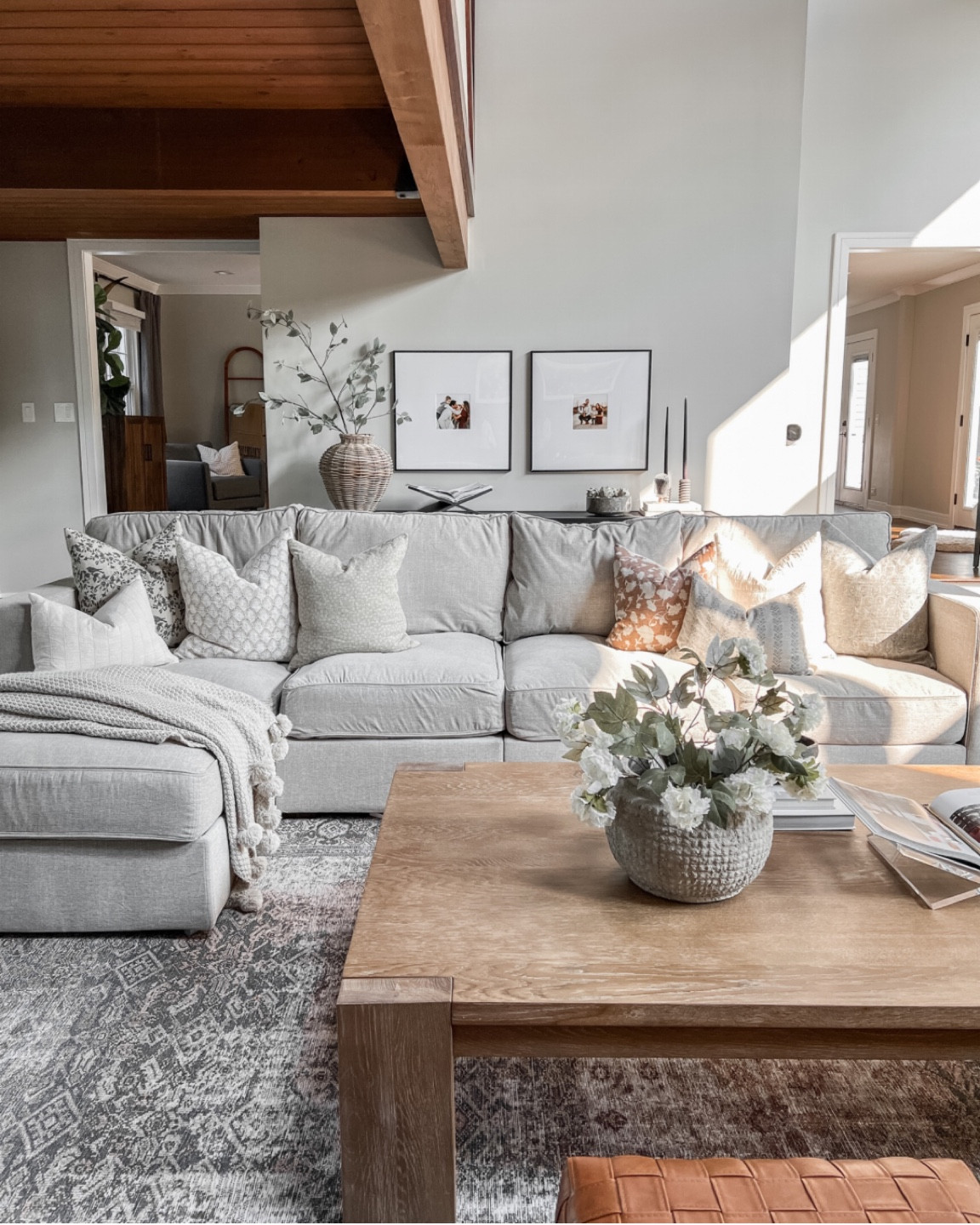 Always getting questions about our sectional- it’s currently 25% off!! We have beachwood rained chenille fabric and love it. All pieces are washable and stain resistant plus kid & pet friendly

#LTKsalealert #LTKhome #LTKfamily