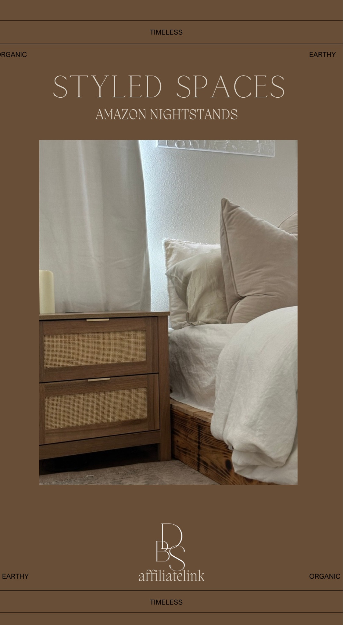 Amazon set of 2 nightstands! 🤎


Amazon home, Amazon finds, nightstands, home finds, home decor bedroom furniture 

#LTKHome #LTKSummerSales