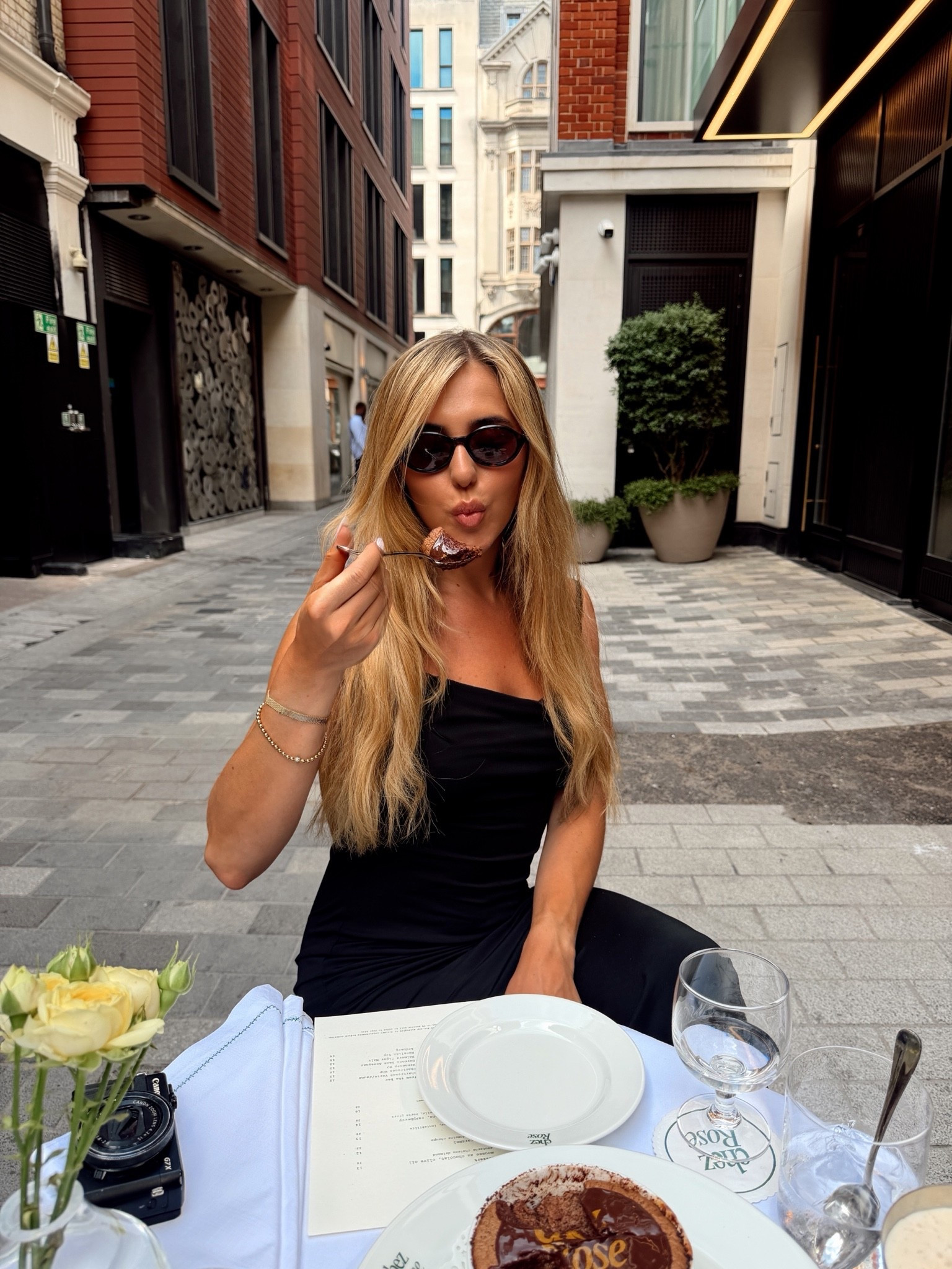 Gucci sunglasses - oversized sunglasses - black maxi dress

#LTKsummer #LTKeurope #LTKdresses