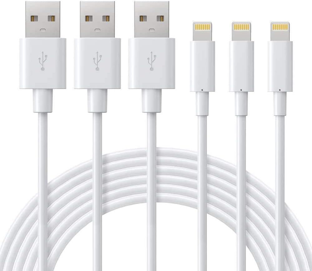 ilikable iPhone Charger Cable, 3 Pack 6ft iPhone iPad Charger Cord, Mfi Certified Lightning Cable... | Amazon (CA)