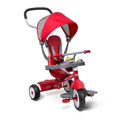 Radio Flyer 4-in-1 Stroll 'N Trike - Red: Adjustable Seat, Steel Frame, Ages 1-5 | Target