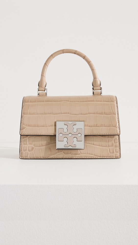 Tory Burch Trend Croc Embossed Mini Top-Handle Bag | Shopbop | Shopbop