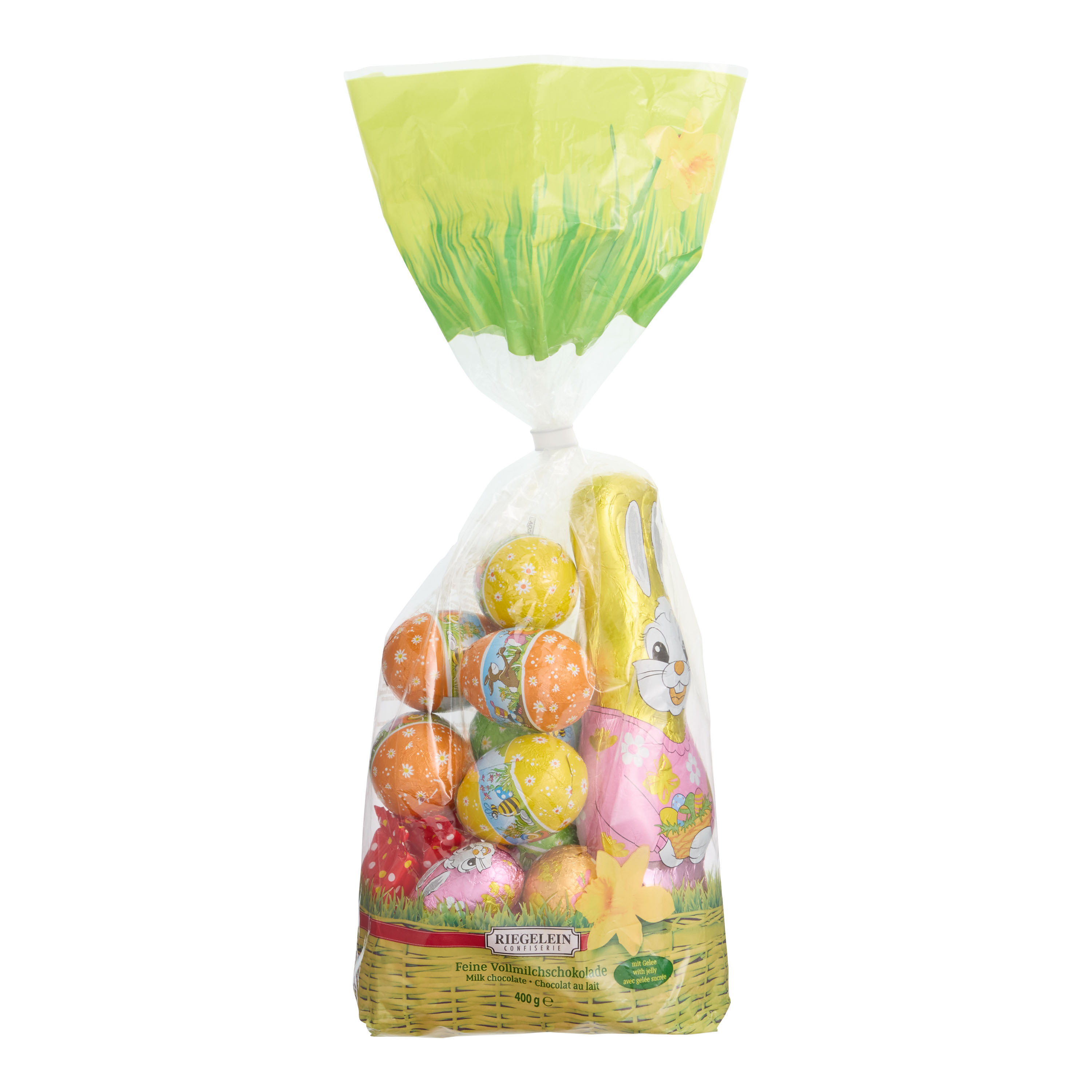Riegelein Easter Milk Chocolate Bunny and Eggs Bag | World Market