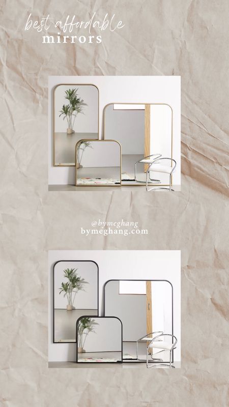 Best mirror, best price, and 20% off today only! Grab one while you can! They come in 2 colors and 3 sizes. Amazing size for the price and quality! 

#LTKhome #LTKSale #LTKsalealert