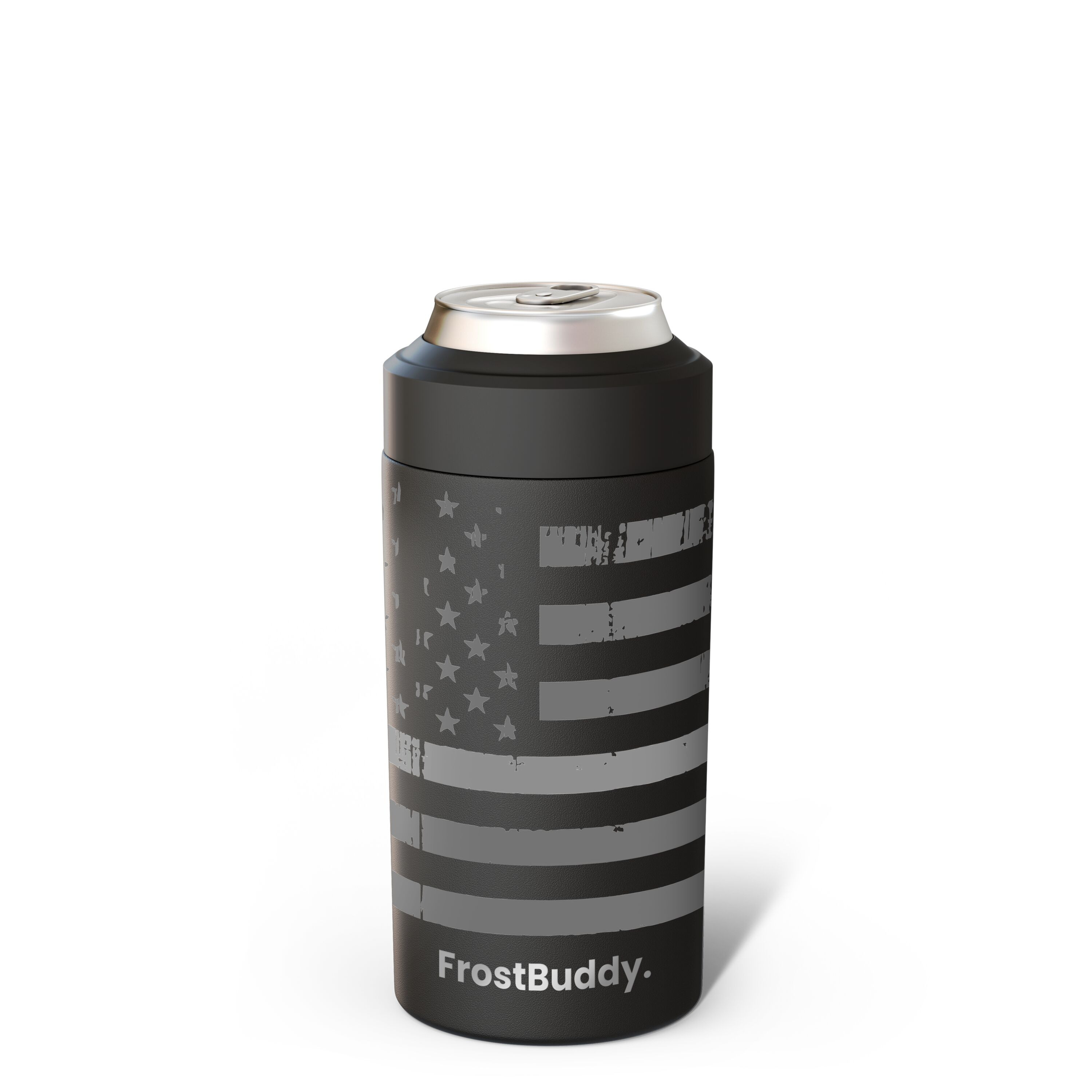 Frost Buddy 16 Fluid ounce(s) Gray Insulated Beverage cooler | UNI-GUNMETALGLORY | Lowe's