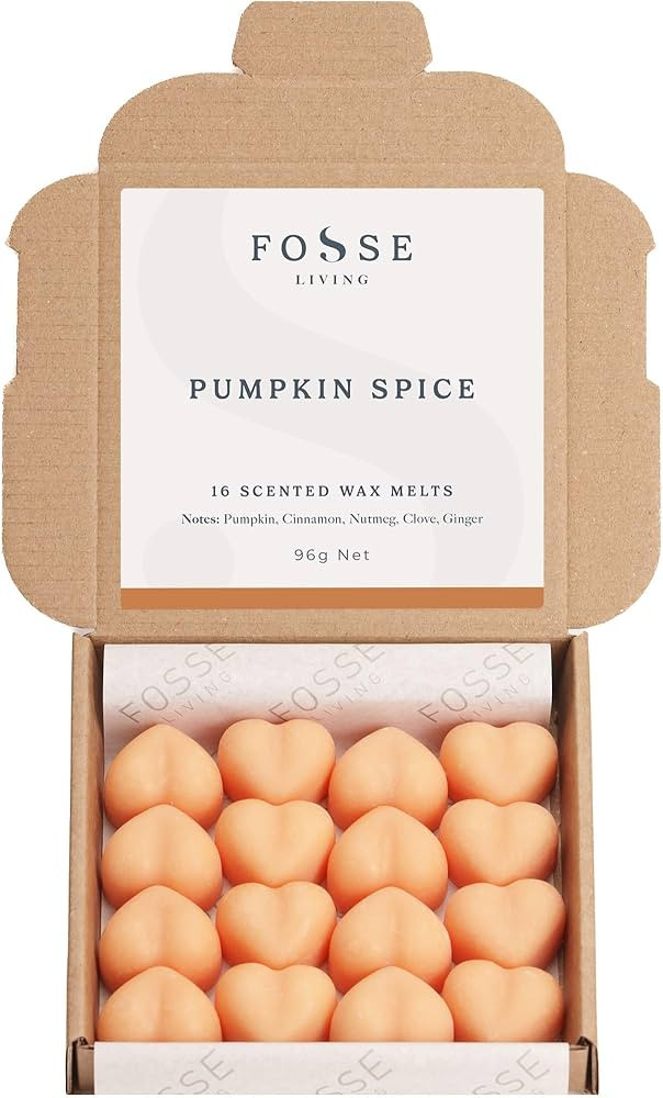 Pumpkin Spice Strong Scented Wax Melts 16 Pack - Autumn Themed Gift Idea – Handmade in The UK | Amazon (UK)