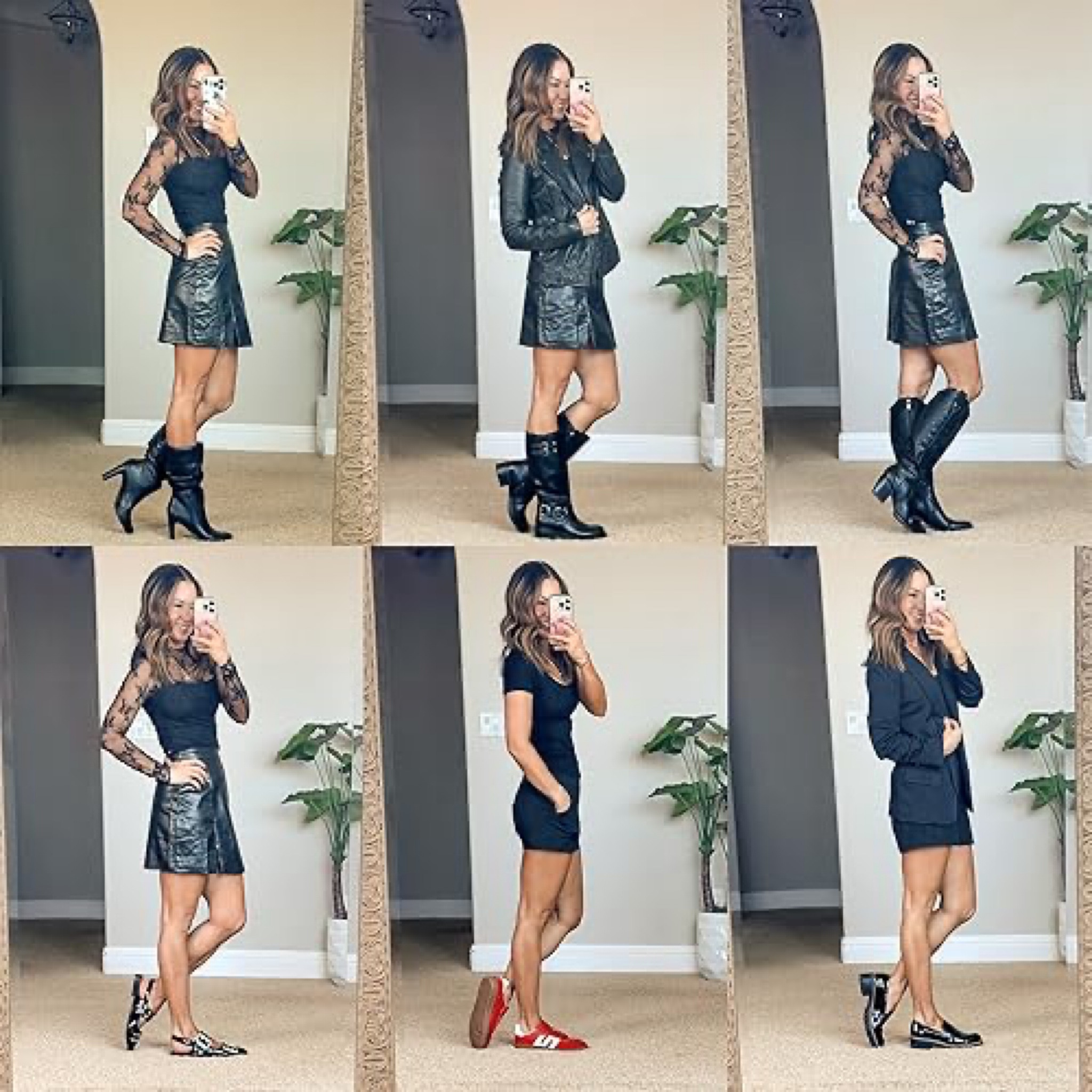  6 Trending fall footwear shoes, cowgirl cowboy tall boots, slouchy mid calf heeled boots, black tall moto boots with buckles, Slingback Ballet Flats, Pointed Toe  with Buckles and rivets patent red shoes,Chunky Heeled Loafers, low profile low top sneakers red, black, white.  I sized up a 1/2 size in all boots. 

#LTKOver40 #LTKStyleTip #LTKSeasonal