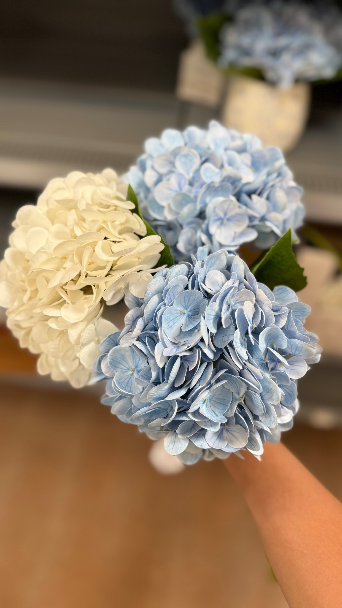 Super realistic and soft faux hydrangeas! 

#LTKHome #LTKMothersDay