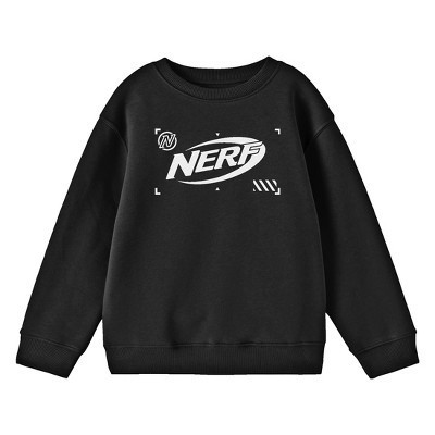 Nerf N Icon Youth Black Long Sleeve Sweatshirt-S | Target