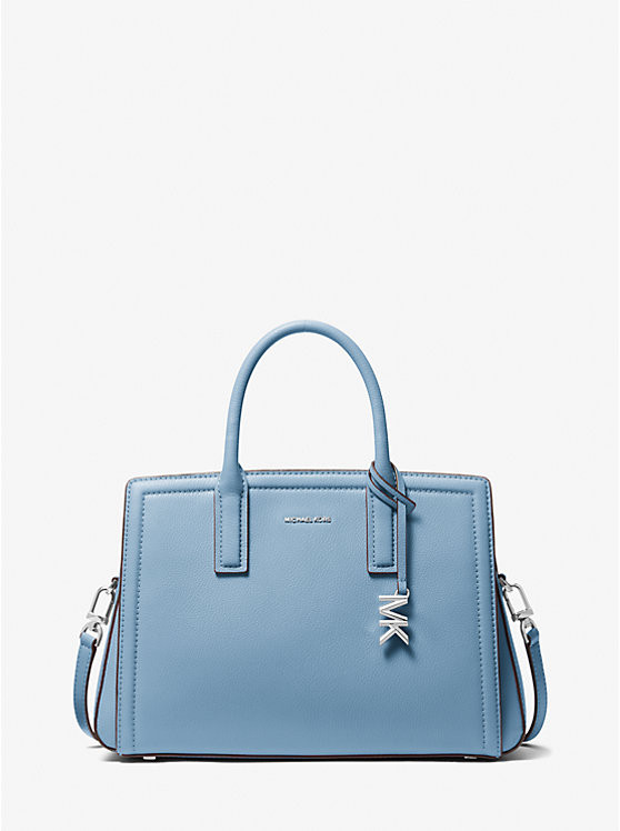 Laila Medium Leather Satchel | Michael Kors US