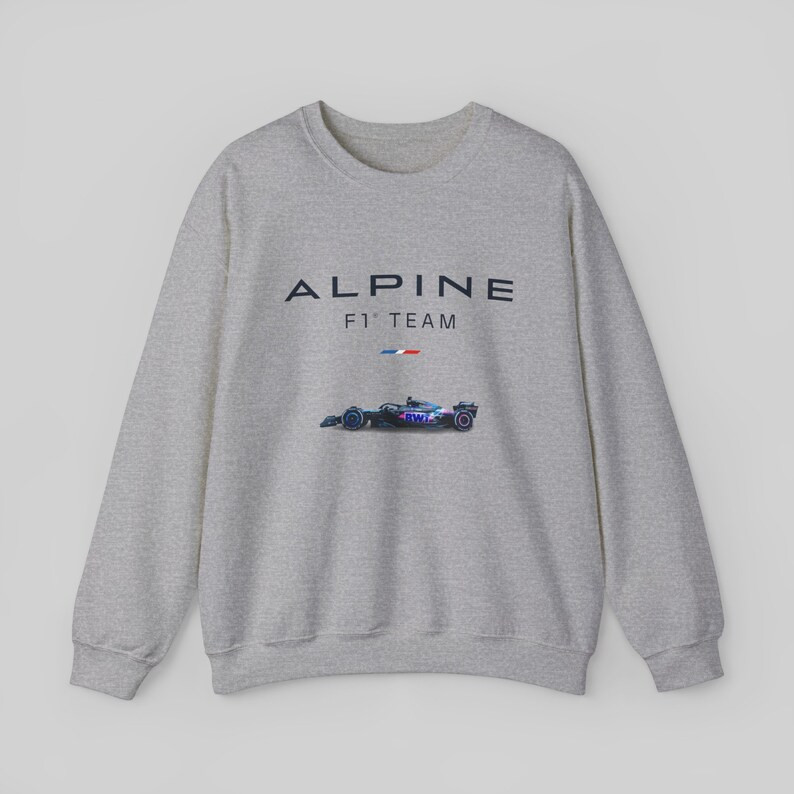 Alpine F1 Sweatshirt Formula 1 Merch Vintage Alpine F1 Crewneck Sweatshirt Vintage F1 Sweater 202... | Etsy (US)