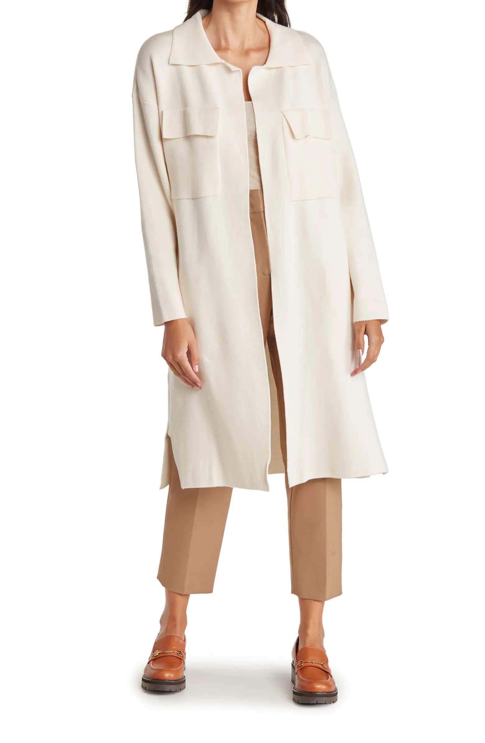 Lola Long Double Knit Sweater | Nordstrom Rack