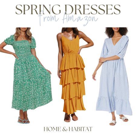 Spring dresses from Amazon

#LTKSeasonal #LTKstyletip #LTKsalealert