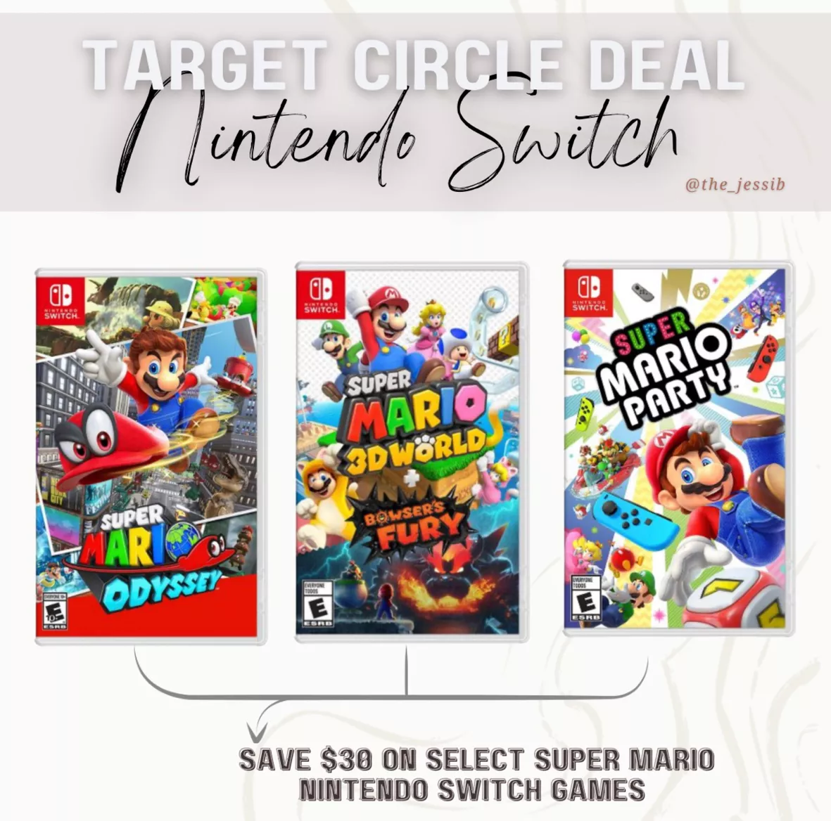 Mario Nintendo Switch games on sale: Save up to $30