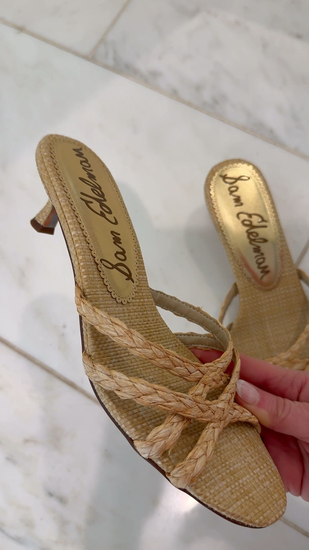 A really pretty neutral heel for spring summer 