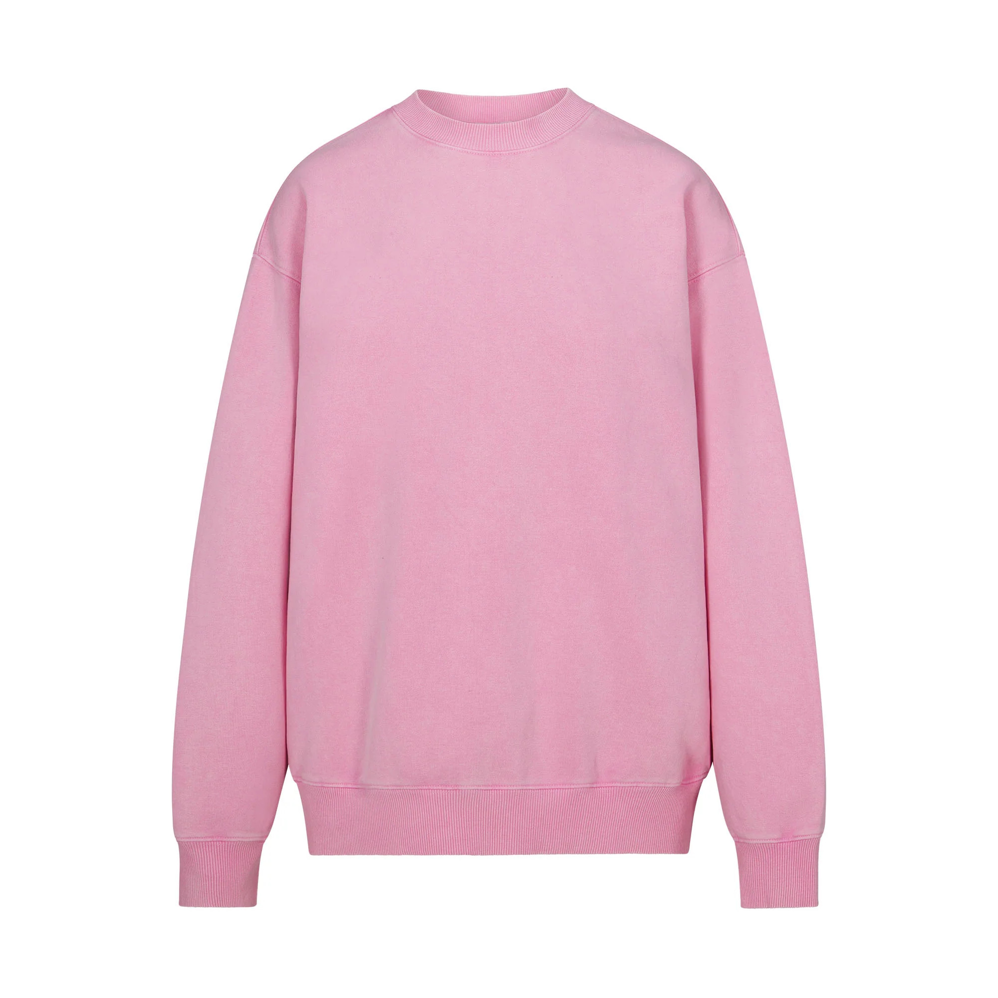 BOYFRIEND FLEECE CREW NECK PULLOVER | SKIMS (US)