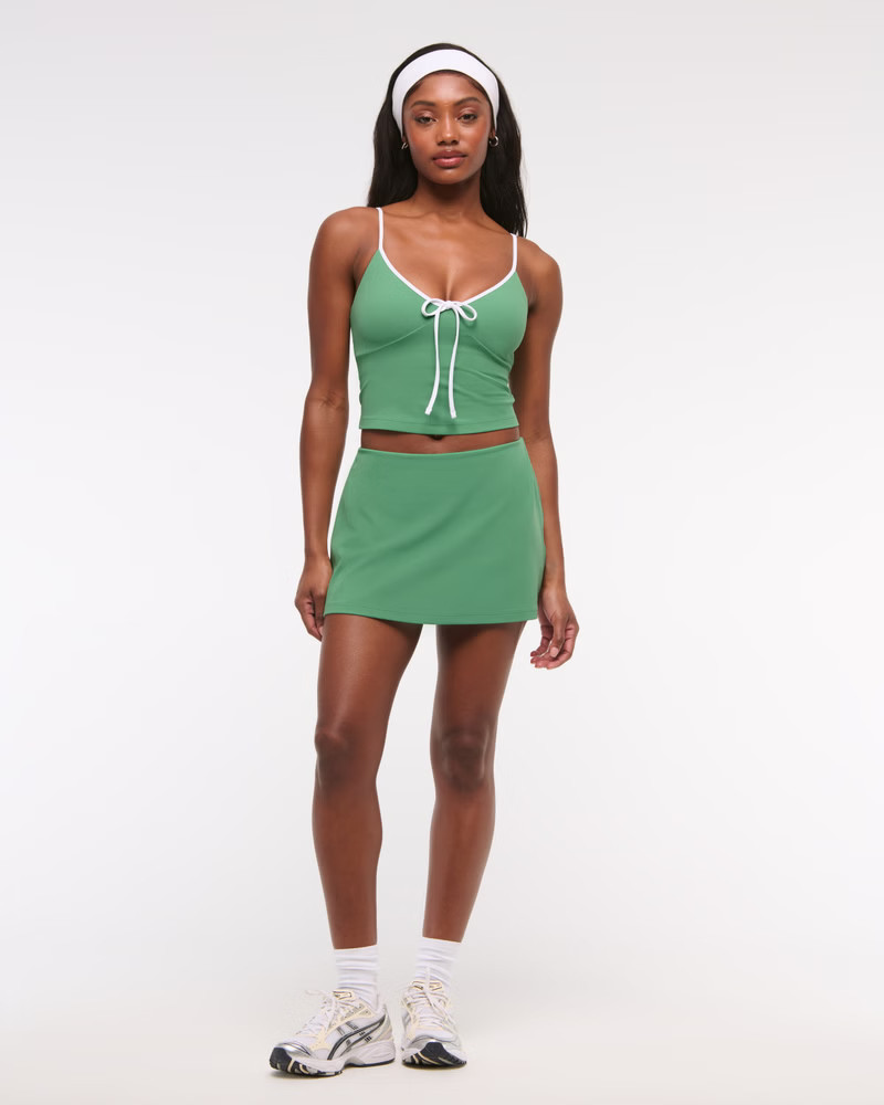 YPB studioFLEX Mid Rise Mini Skirt | Abercrombie & Fitch (US)