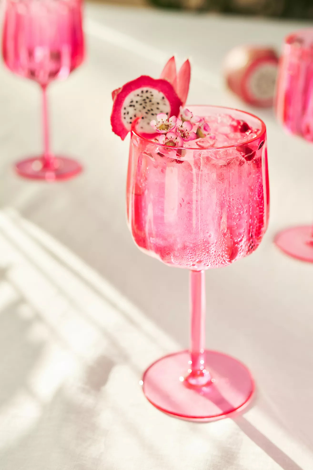 Lucia Acrylic Wine Glasses, Set of 4 | Anthropologie (US)