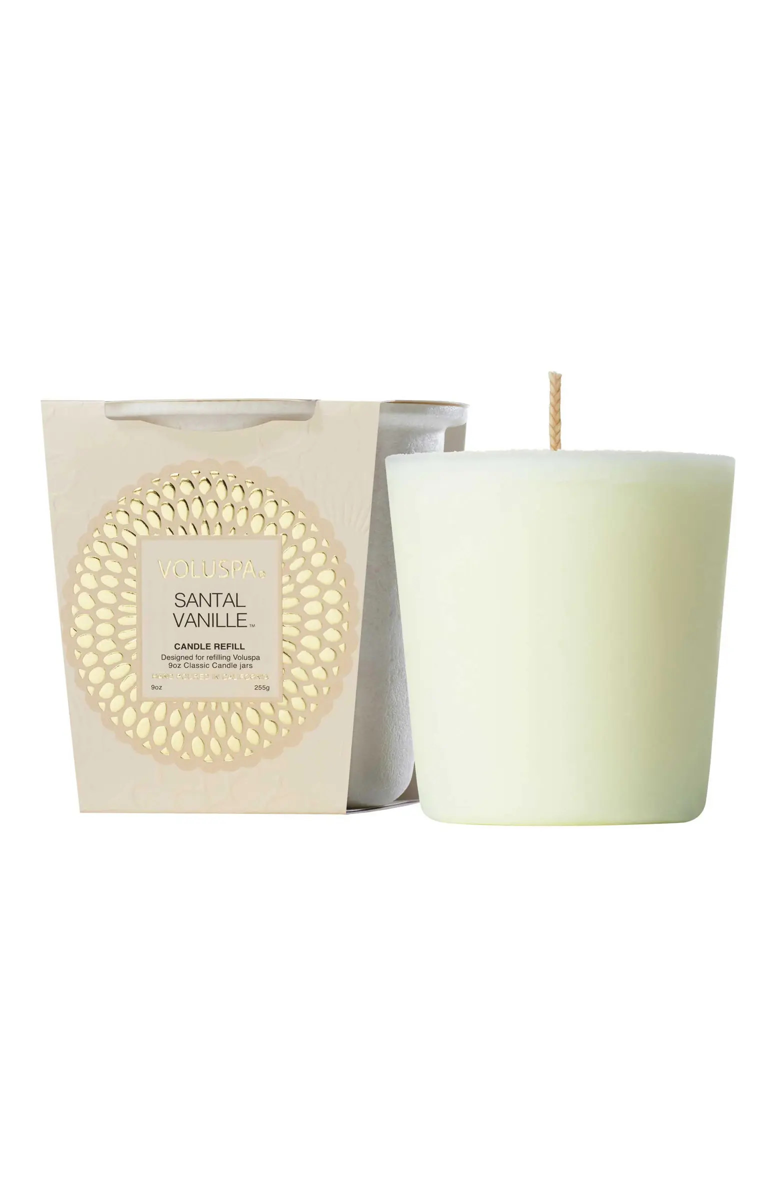 Santal Vanille Classic Candle Refill | Nordstrom