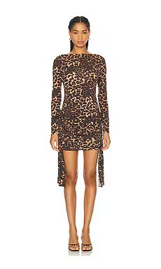 LIONESS Glory Mini Dress in Leopard from Revolve.com | Revolve Clothing (Global)