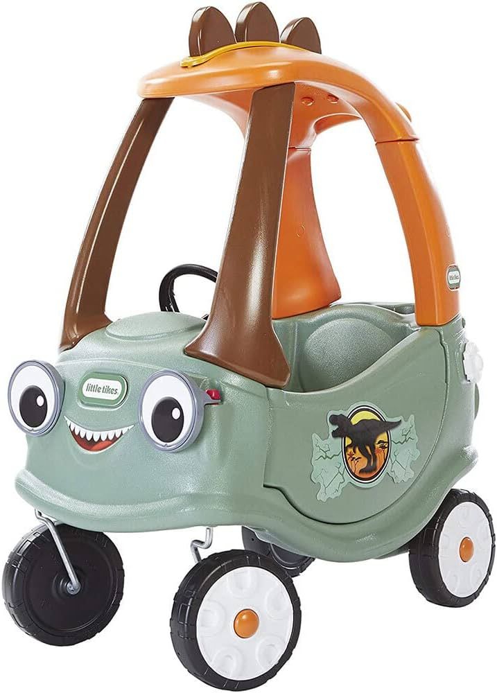 little tikes T-Rex Cozy Coupe by Dinosaur Ride-On Car for Kids, Multicolor Large | Amazon (US)