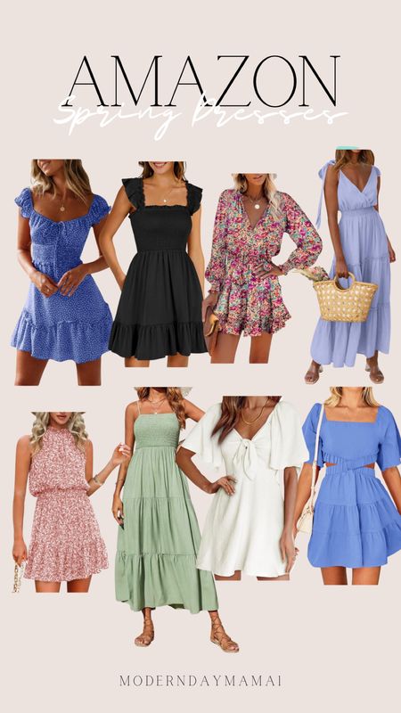 Amazon spring dresses 

#LTKstyletip #LTKfindsunder50 #LTKSeasonal