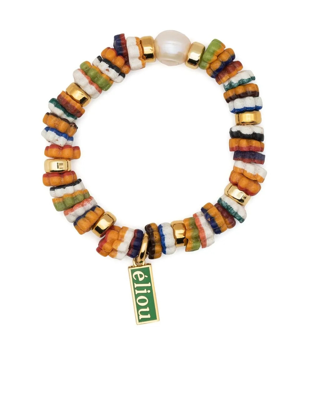 Éliou logo-charm Bracelet - Farfetch | Farfetch Global