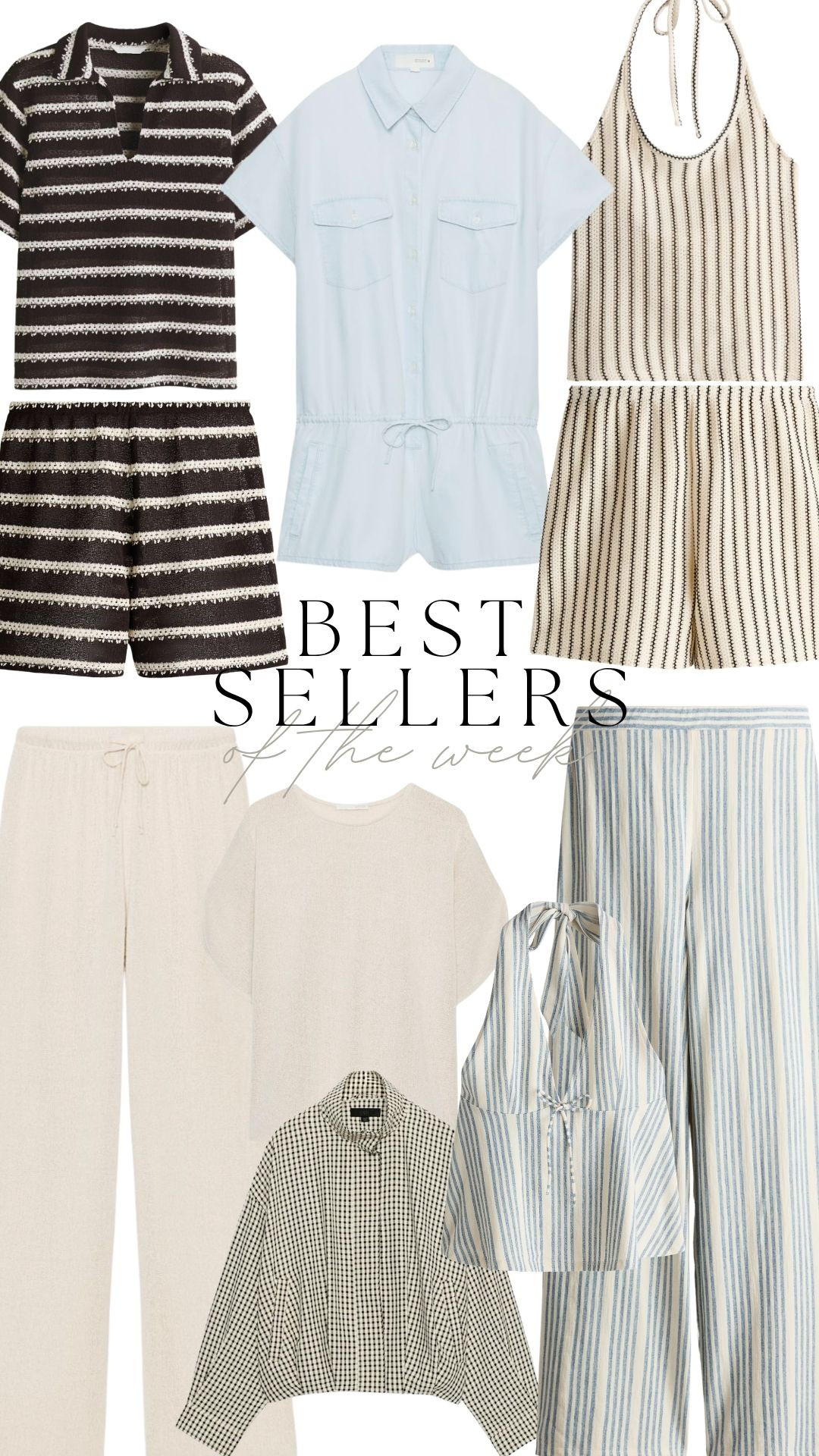 Best sellers this week!

Summer best sellers, Summer Co-ord, Summer Jacket, Neutral summer staples, Relaxed holiday wardrobe, Soft loungewear edit, Minimal summer style. 

 #LTKuk #LTKsummer #LTKeurope