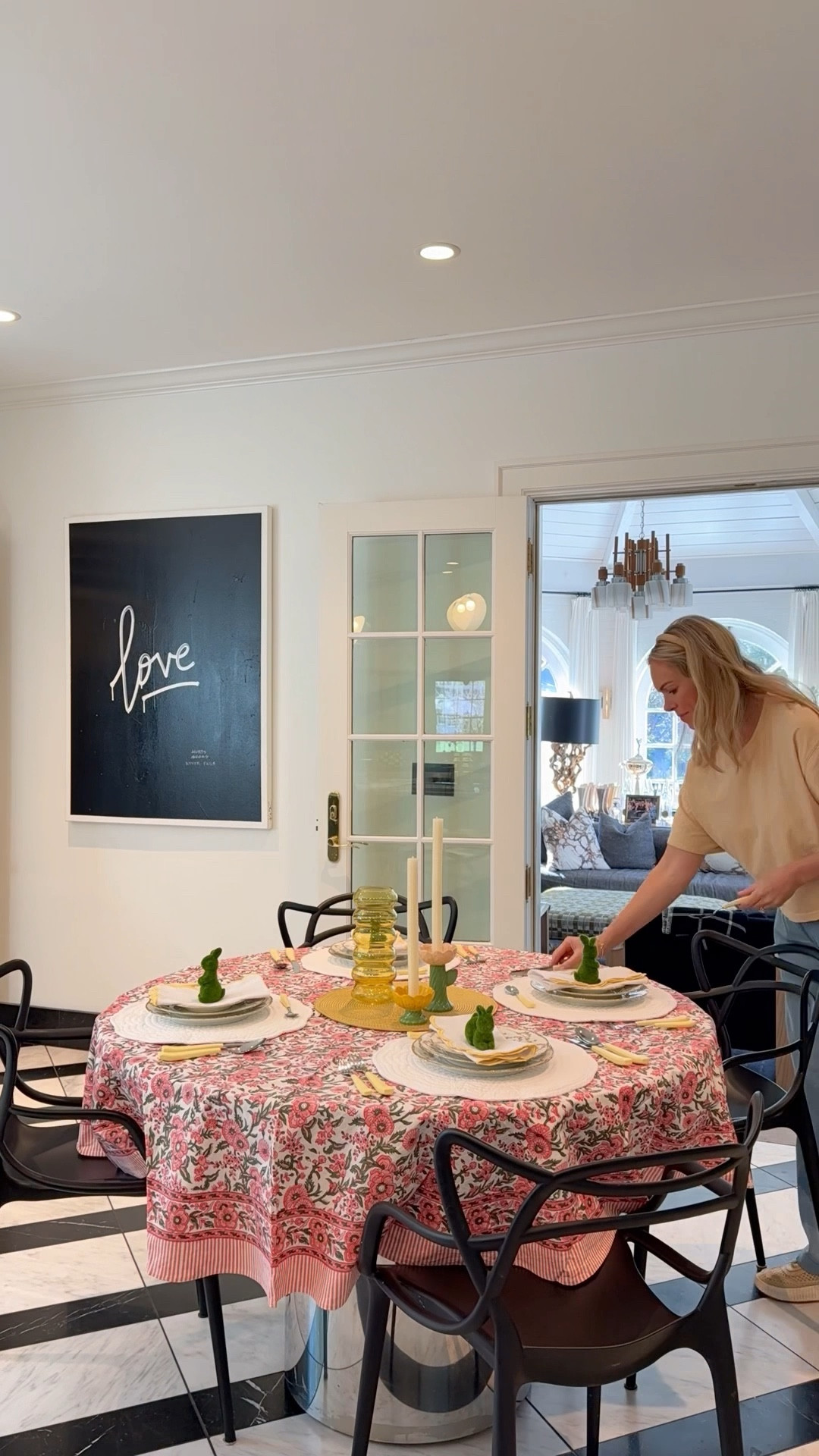 Help me set my table for Easter brunch! I recently picked up a few gorgeous spring table linens on sale and am so excited to set the table for Easter 🐣 (the bunny figurines omg!) linking everything here to shop!

#LTKSaleAlert #LTKWatchNow #LTKHome