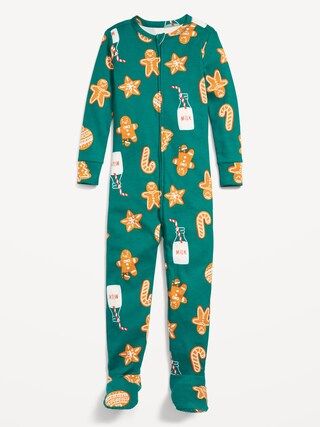Unisex 2-Way-Zip Snug-Fit Pajama One-Piece for Toddler &amp; Baby | Old Navy (US)