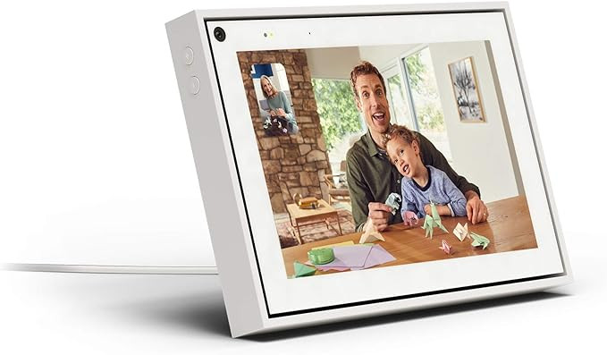 Facebook Portal Mini - Smart Video Calling 8” Touch Screen Display with Alexa - White | Amazon (US)