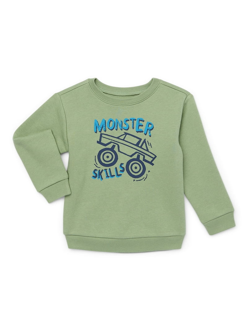 Garanimals Toddler Boy Graphic Fleece Sweatshirt, Sizes 2T-5T | Walmart (US)