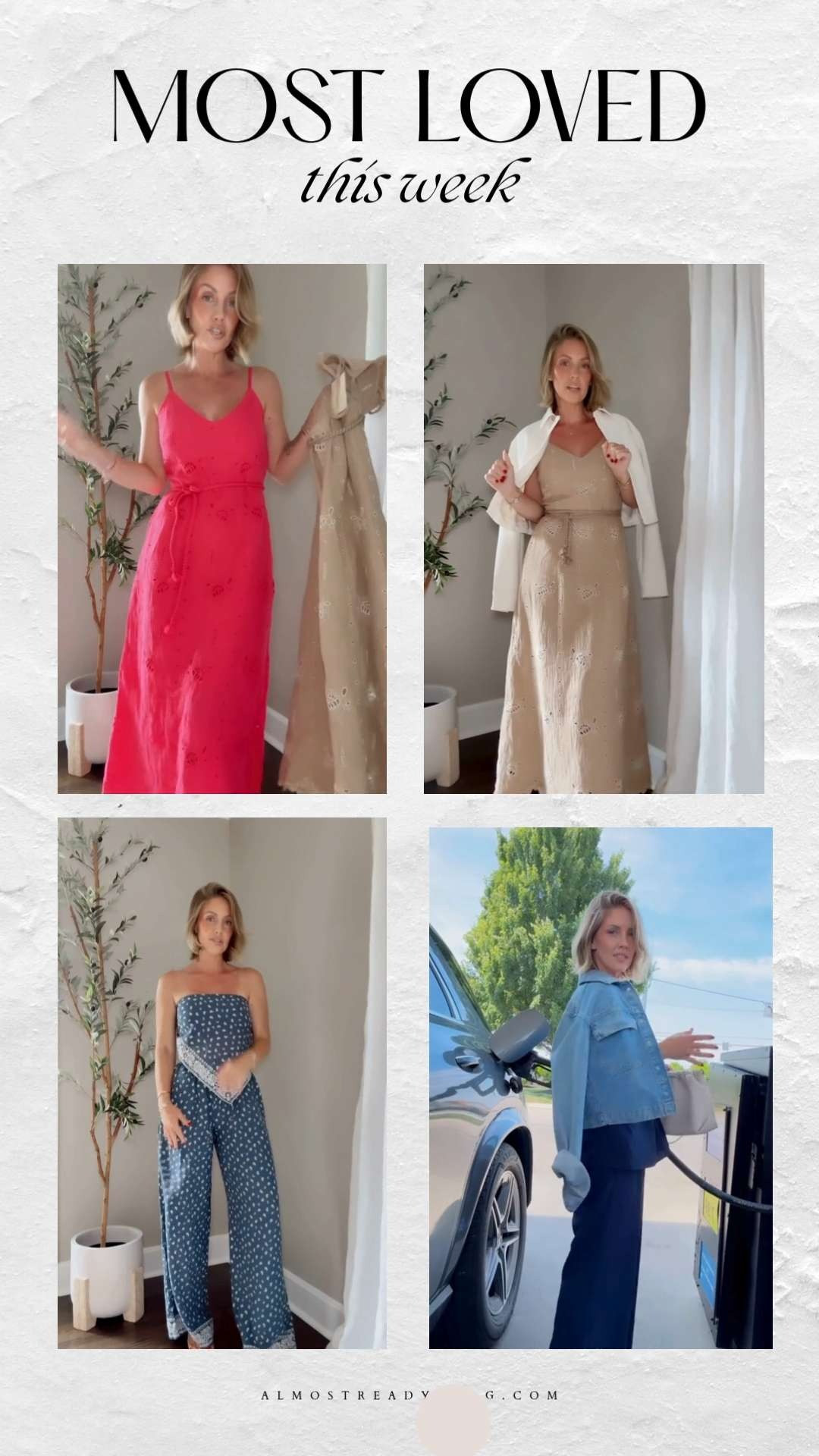 Most loved this week ❤️

summer dress, 4th of July, resort chic, summer vacation outfit, beach dinner outfit, resort wear, coastal summer look, vacation ready outfit, maxi dress outfit, casual chic style, summer date outfit, beach town style, summer fashion

#LTKOver40 #LTKootd #LTKPetite