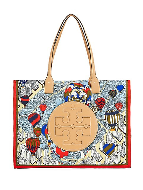 Ella Hot Air Balloon-Print Tote | Saks Fifth Avenue